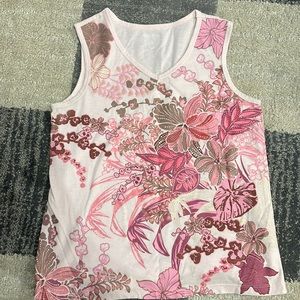 White Stag Flower Tank (small)